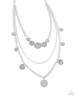 Dynasty Dance - Silver Necklace Paparazzi