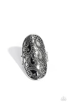 PAISLEY for You - Silver Ring Paparazzi