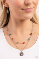 Sense of Direction - Green Necklace Paparazzi