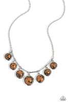 Rustic Recognition - Brown Necklace Paparazzi