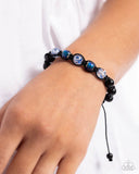 WOOD You Mind? - Blue Urban Bracelet Paparazzi