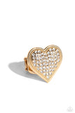 Sweet Serendipity - Gold Ring Paparazzi