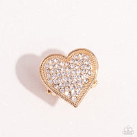 Sweet Serendipity - Gold Ring Paparazzi