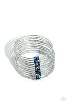 Shimmery Silhouette - Multi-Colored Bracelet Paparazzi