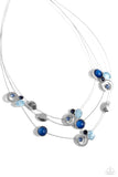 Affectionate Array - Blue Necklace Paparazzi