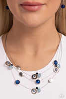 Affectionate Array - Blue Necklace Paparazzi