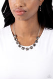 Jump SQUARE - Silver Necklace Paparazzi