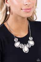 Rustic Remix - White Necklace Paparazzi