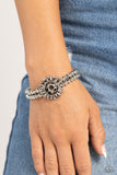 Sunflower Serenity - Black Bracelet Paparazzi