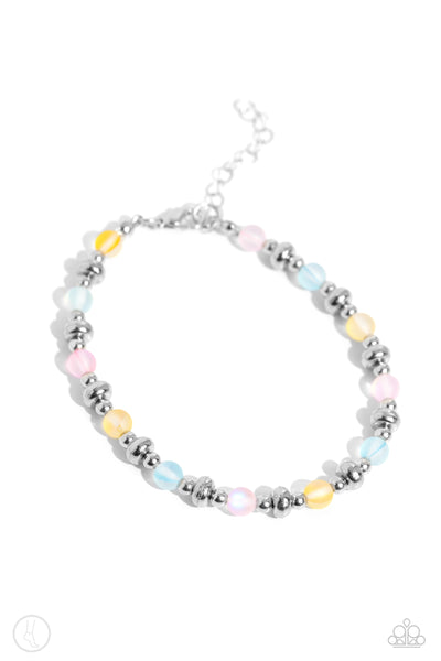 DEW or Die - Multi Colored Anklet Paparazzi