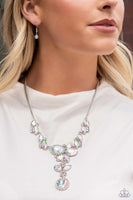 Generous Gallery - Multi Iridescent Necklace Paparazzi