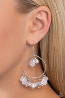 Elite Expression - White Earrings Paparazzi