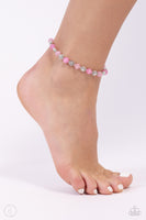 Beachy Bouquet - Pink Anklet Paparazzi