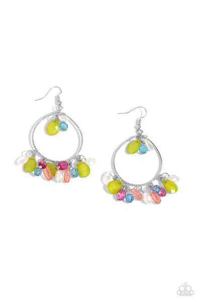 Elite Expression - Multi-Colored Earrings Paparazzi