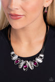 Sliding Splendor - Pink Necklace Paparazzi