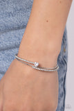 Sensational Sweetheart - White Bracelet Paparazzi