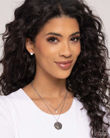 Birthstone Beauty - White (April) Necklace Paparazzi