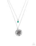 Birthstone Beauty - Green (May) Necklace Paparazzi