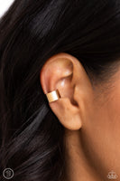 Seize the Chicness Gold Ear Cuff Paparazzi