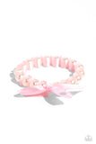 Ribbon Rarity - Pink Ribbon Pearl Bracelet Paparazzi