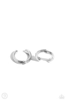 Linear Legacy - Silver Cuff Earrings Paparazzi