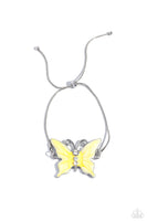 Aerial Adornment - Yellow Butterfly Bracelet