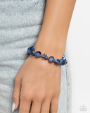 Lets Start at the FAIRY Beginning - Blue Bracelet Paparazzi