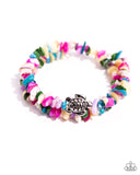 Turtle Talisman - Multi Bracelet Paparazzi