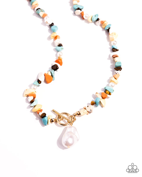 Natural New Age - Multi Colored Necklace Paparazzi