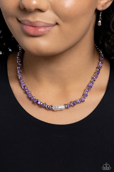 Seasonal Socialite - Purple Necklace Paparazzi