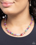 Seasonal Socialite - Multi-Colored Necklace Paparazzi