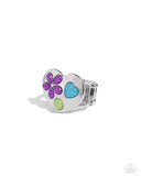 Spirited Shapes - Purple Heart Ring Paparazzi