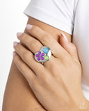 Spirited Shapes - Purple Heart Ring Paparazzi