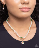 Painted Pageantry - Green Necklace Paparazzi