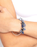 Dainty Deconstruction - Blue Bracelet Paparazzi