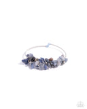 Dainty Deconstruction - Blue Bracelet Paparazzi