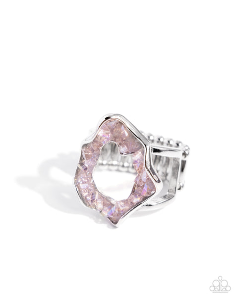 Geode Grace - Pink Ring Paparazzi