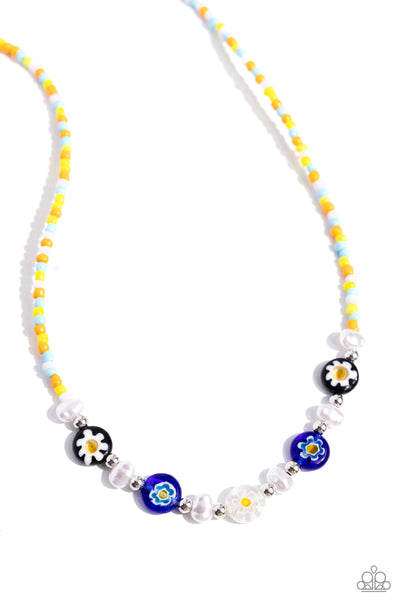 Trendy Tutor - Yellow Necklace Paparazzi