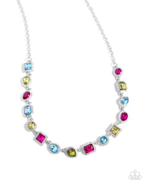 Gallery Glam - Multi Necklace Paparazzi