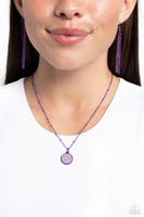 Bejeweled Basic - Purple Necklace Paparazzi