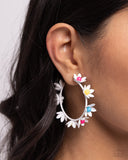 Flower Vine - Multi Earrings Paparazzi