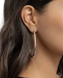 Exclusive Element - Silver Hoop Earrings Paparazzi