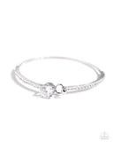 Gamut Glam - White Bracelet Paparazzi