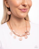 Alluring Ambience - Copper Necklace Paparazzi