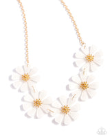 Pastel Promenade - White Necklace Paparazzi