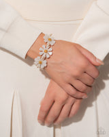 Poppin Pastel - White Bracelet Paparazzi