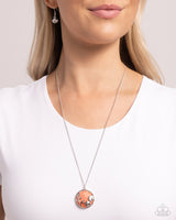 Opulent Ostentation - Orange Necklace Paparazzi