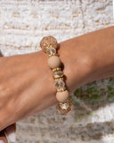 Sweetly Shattered - Brown Bracelet Paparazzi