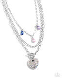 HEART History - Multi-Colored Heart Necklace