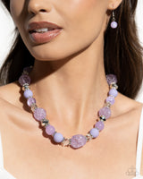 Whimsical Wager - Purple Necklace Paparazzi